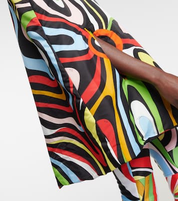 x Fusalp - Poncho Marmo  | Pucci