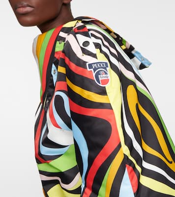 x Fusalp - Poncho Marmo  | Pucci
