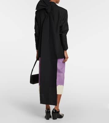 Blazer in mohair con fiocco | Prada