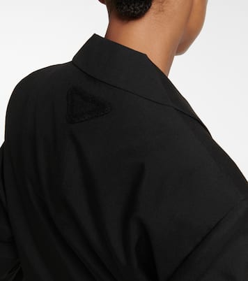 Blazer in mohair con fiocco | Prada