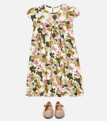Kleid Arletty aus Leinen und Baumwolle | Bonpoint
