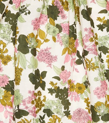 Kleid Arletty aus Leinen und Baumwolle | Bonpoint