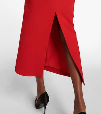 Midikleid Niesha aus Crêpe | Emilia Wickstead