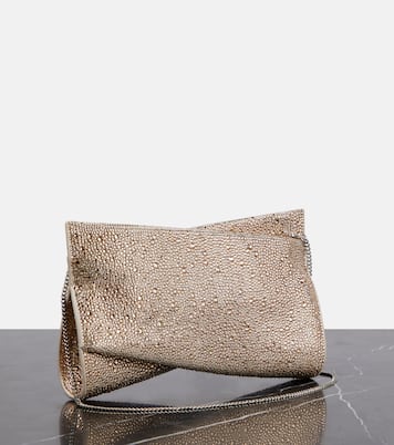 Clutch Small Loubtitwist in pelle | Christian Louboutin
