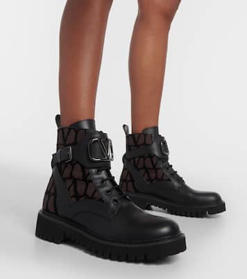 Botines Toile Iconographe  | Valentino Garavani