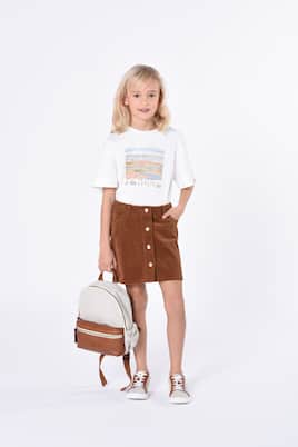 Camiseta en jersey de algodón estampada | Chloé Kids