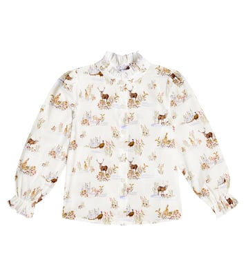 Blouse imprimée en coton | Paade Mode