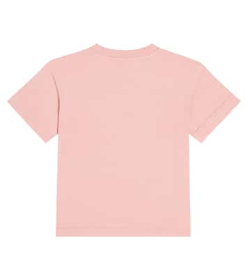 Camiseta en jersey de algodón estampada | Palm Angels Kids