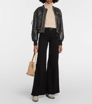 Jean flare Le Palazzo à taille haute | Frame