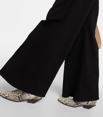 Jean flare Le Palazzo à taille haute | Frame