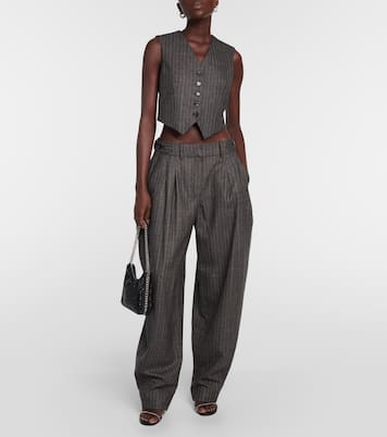 Gilet cropped in lana | Stella McCartney