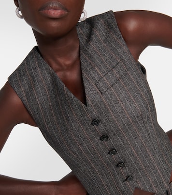 Gilet cropped in lana | Stella McCartney