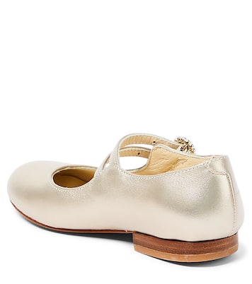 Ballerines Tam en cuir métallisé | Bonpoint
