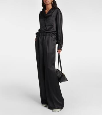 Chemise Anagram en soie | Loewe