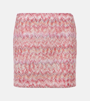 Minifalda en zigzag de tiro alto | Missoni