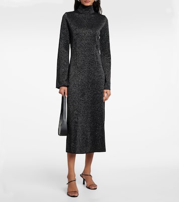 Vestido midi Double Face de mezcla de lana | Joseph