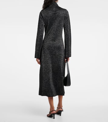 Vestido midi Double Face de mezcla de lana | Joseph