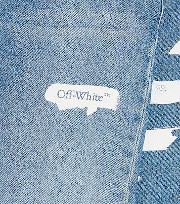 Jeans slim Paint Graphic | Off-White Kids