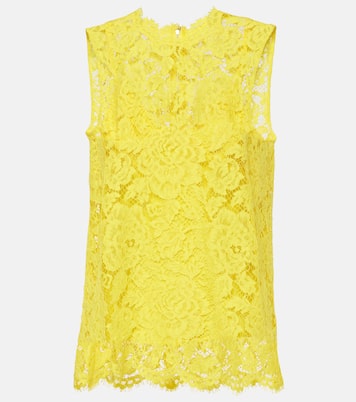 Floral lace top | Dolce&Gabbana
