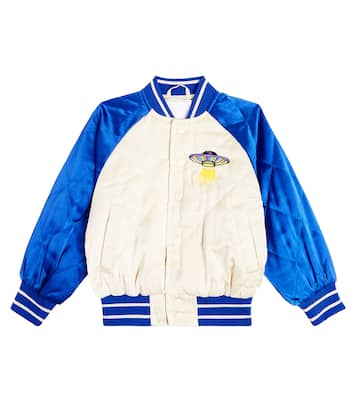 Haru embroidered satin bomber jacket | Molo