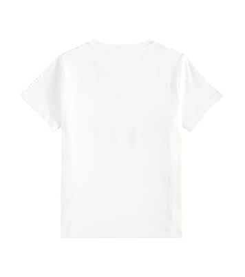T-Shirt University Coral aus Baumwoll-Jersey | Versace Kids