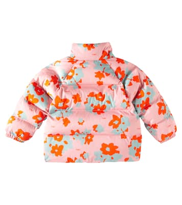 Chaqueta Flowers de algodón acolchada | Tinycottons