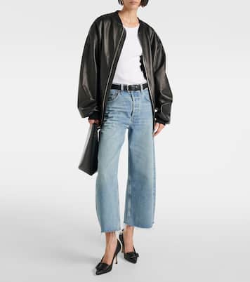 Mid-Rise Cropped Wide-Leg Jeans Ayla | Citizens of Humanity