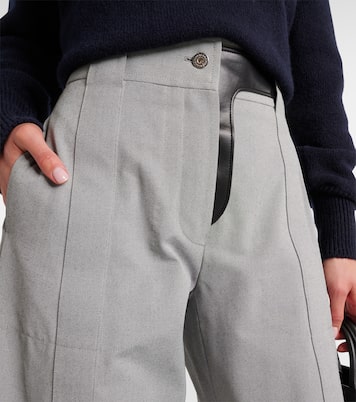 Gerade High-Rise-Hose | Ferragamo
