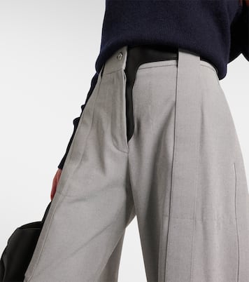 Gerade High-Rise-Hose | Ferragamo