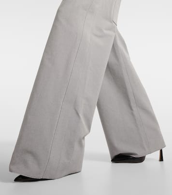 Gerade High-Rise-Hose | Ferragamo