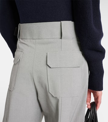 Gerade High-Rise-Hose | Ferragamo