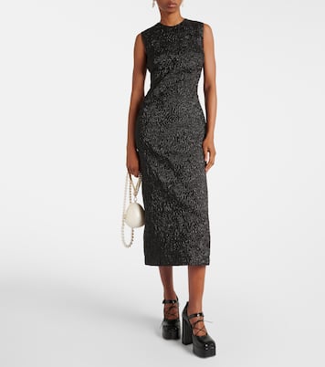 Abito midi in cloqué | Simone Rocha