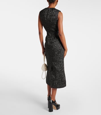 Abito midi in cloqué | Simone Rocha