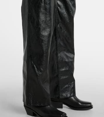 Gerade Hose Ariete aus Lederimitat | Marant Etoile