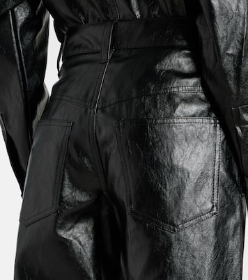 Gerade Hose Ariete aus Lederimitat | Marant Etoile