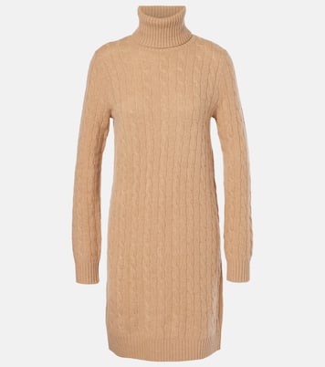 Abito midi in lana e cashmere a trecce | Polo Ralph Lauren
