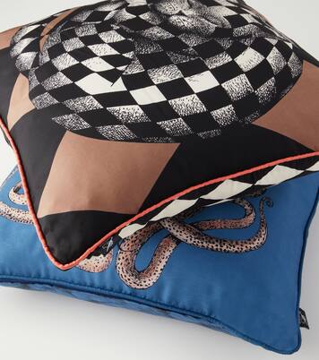 High Fidelity silk cushion | Fornasetti