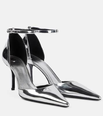 Pumps Slash 85 in pelle metallizzata | Proenza Schouler