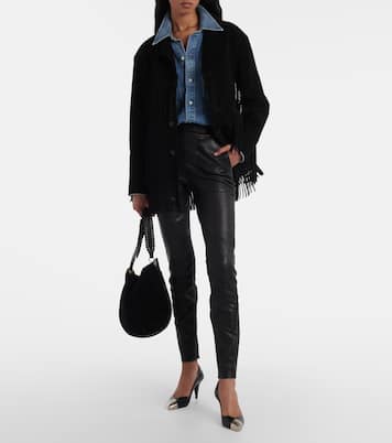 Sandy leather leggings | Polo Ralph Lauren
