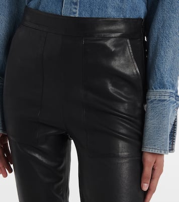Sandy leather leggings | Polo Ralph Lauren