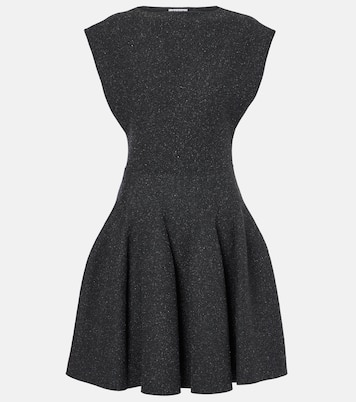 Abito corto Godet in misto seta | Alaïa