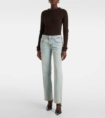 Jean droit à taille mi-haute | 7 For All Mankind