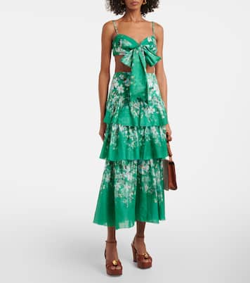 Gonna midi Everley in ramia | Zimmermann