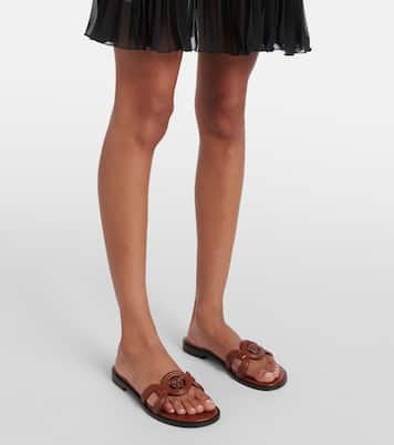 Mules La Medusa ‘95 en cuir | Versace