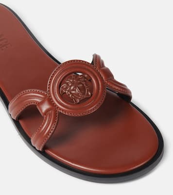 Mules La Medusa ‘95 en cuir | Versace