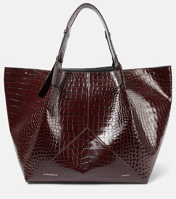 Tote W11 Large aus Leder | Victoria Beckham