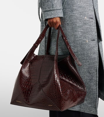 Tote W11 Large aus Leder | Victoria Beckham