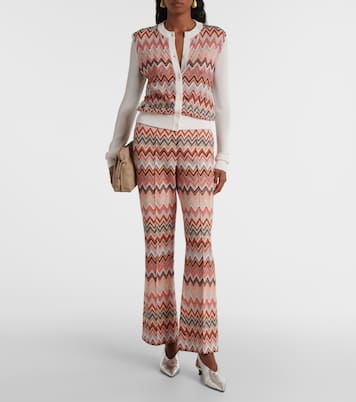 Cardigan in maglia a zig-zag | Missoni