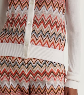 Cardigan in maglia a zig-zag | Missoni