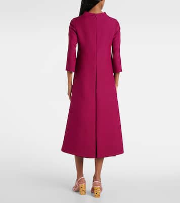 Abito midi in crêpe couture | Valentino